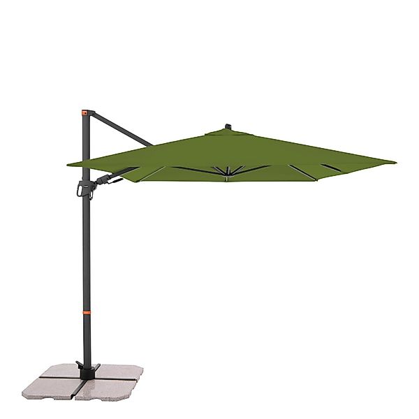 Doppler Ampelschirm MyZone 320 cm x 240 cm Kiwi mit Dreh- & Neigungsfunktio günstig online kaufen