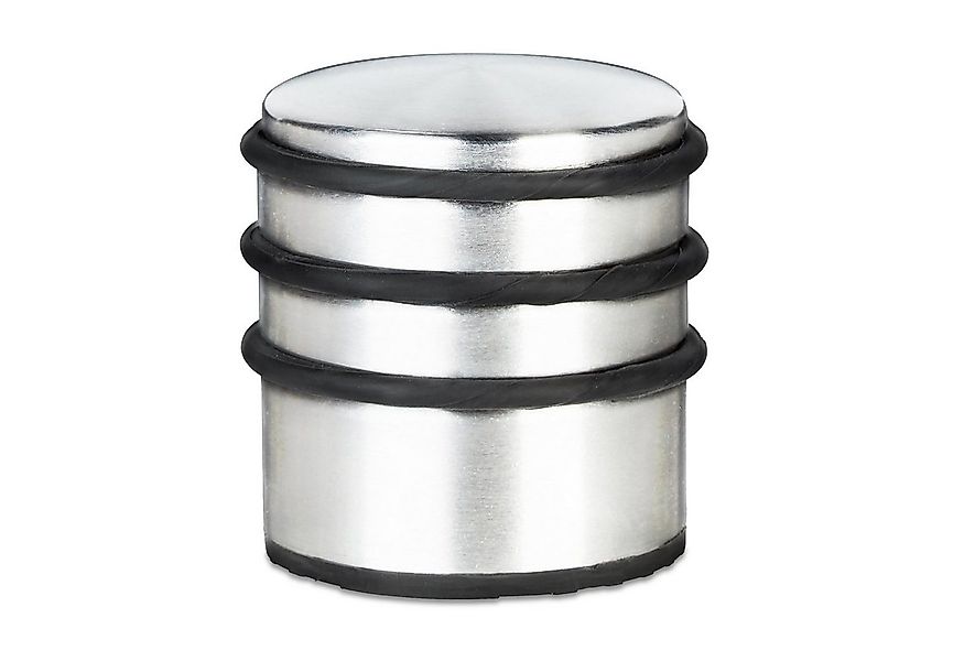 relaxdays Türstopper 4x Türstopper schwer Edelstahl günstig online kaufen