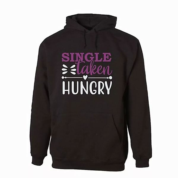 G-graphics Hoodie Single – taken – Hungry Unisex mit trendigem Frontprint m günstig online kaufen