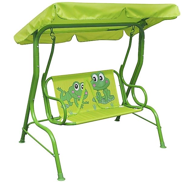 vidaXL Hollywoodschaukel Kinder-Hollywoodschaukel Grün, 1 tlg. günstig online kaufen