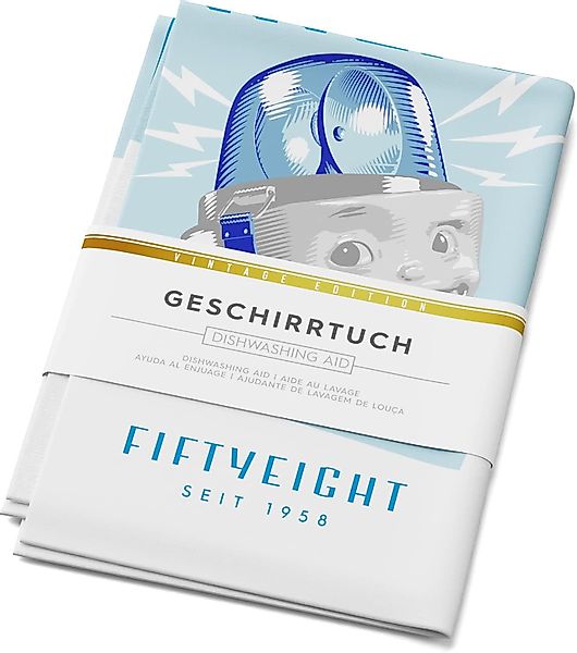 FIFTYEIGHT PRODUCTS Geschirrtuch FIFTYEIGHT Geschirrtuch, mit günstig online kaufen