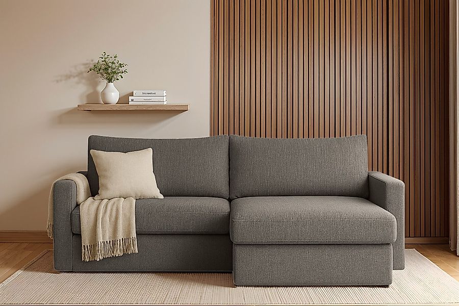 Friderik-EU Ecksofa mit Schlaffunktion und Bettkasten, günstig online kaufen