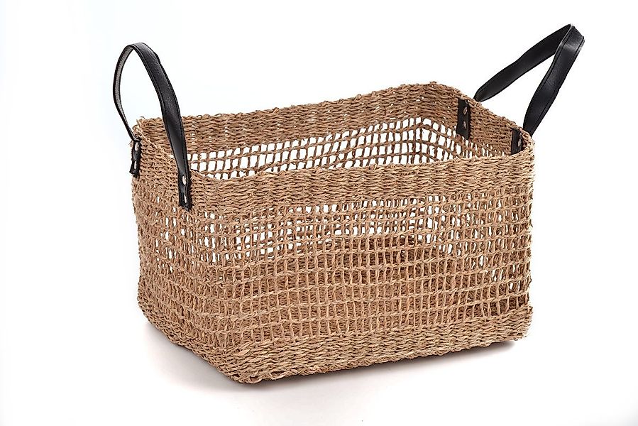 Lycce Dekokorb Aufbewahrungskorb SEEGRAS Deko-Korb Korb Tasche Korbtasche F günstig online kaufen