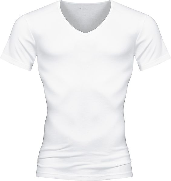 Mey V-Shirt "Casual Cotton (K)", Elastische Hals und Armabschlüsse günstig online kaufen