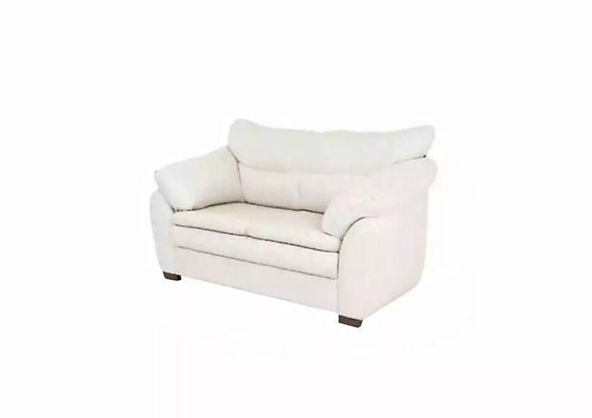 JVmoebel Sofa Weiße Designer Zweisitzer Couch Luxus Büromöbel Polstermöbel günstig online kaufen