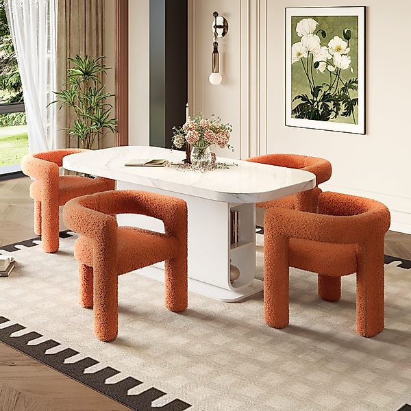 KLAM HOME Esszimmerstuhl Ergonomischer Sessel mit günstig online kaufen