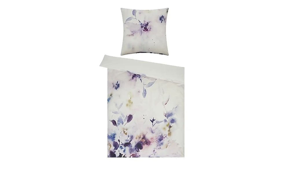 Como Green Renforcé Bettwäsche  Floral Dreams ¦ lila/violett ¦ Maße (cm): B günstig online kaufen