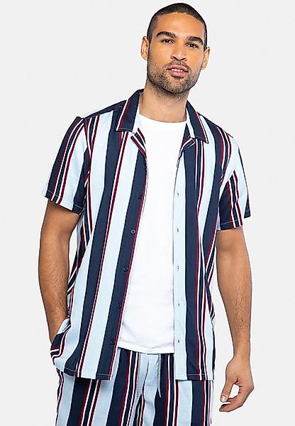 Threadbare Kurzarmhemd Castellar (1-tlg) im tollen Streifen-Design günstig online kaufen