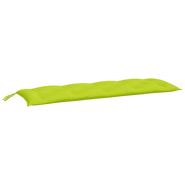 vidaXL Sitzauflage Gartenbank-Auflage Hellgrün 150x50x7 cm günstig online kaufen