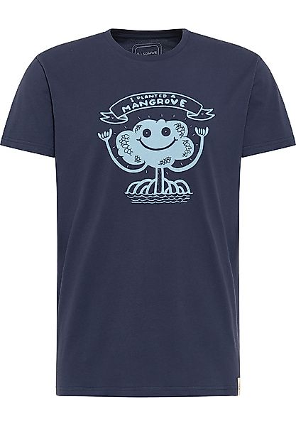 Kurzarm T-shirt "Mangrove Logo T-shirt" günstig online kaufen