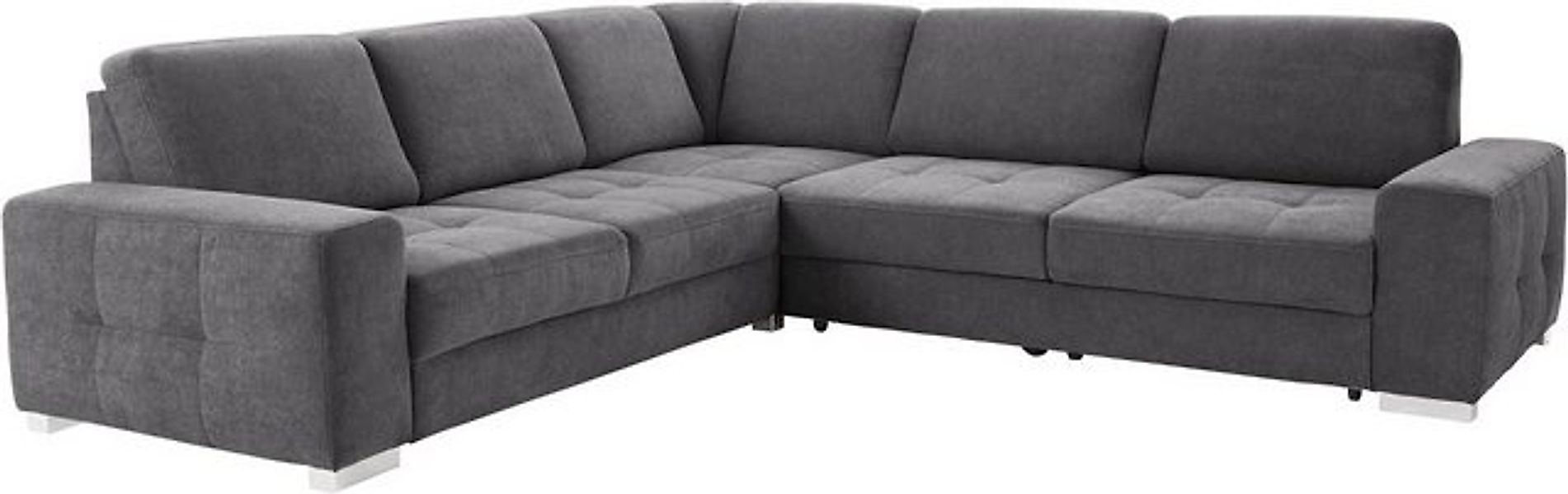 sit&more Ecksofa "Santorini L-Form", mit Federkern und Sitztiefenverstellun günstig online kaufen