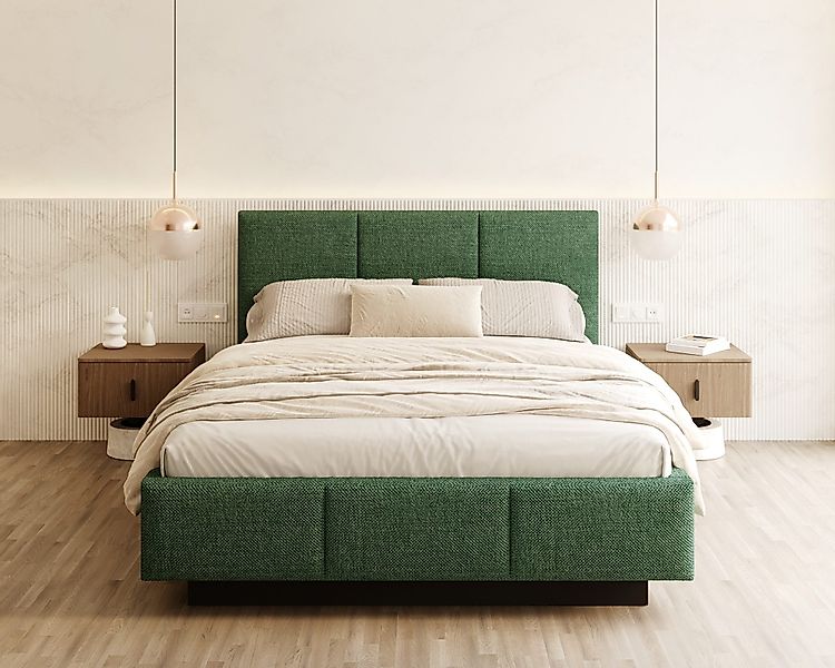 thematys Polsterbett Stauraumbett aus Velours 90x200, günstig online kaufen