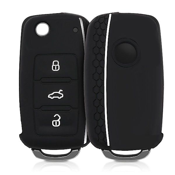 kwmobile Schlüsseltasche Autoschlüssel Silikon Hülle für günstig online kaufen