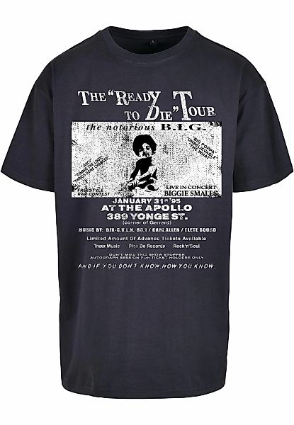 MisterTee T-Shirt "MisterTee Herren Bigie Retro Poster Tee" 1 Stk. tlg. günstig online kaufen