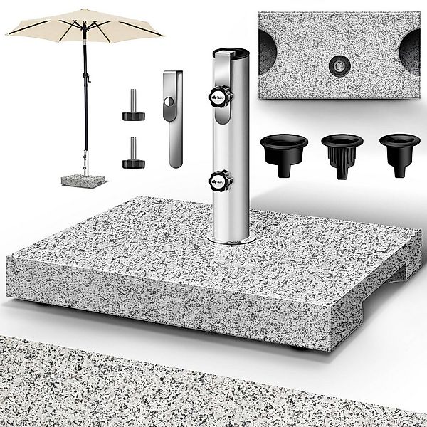 tillvex Sonnenschirm tillvex Granit Sonnenschirmständer, Balkonschirmstände günstig online kaufen