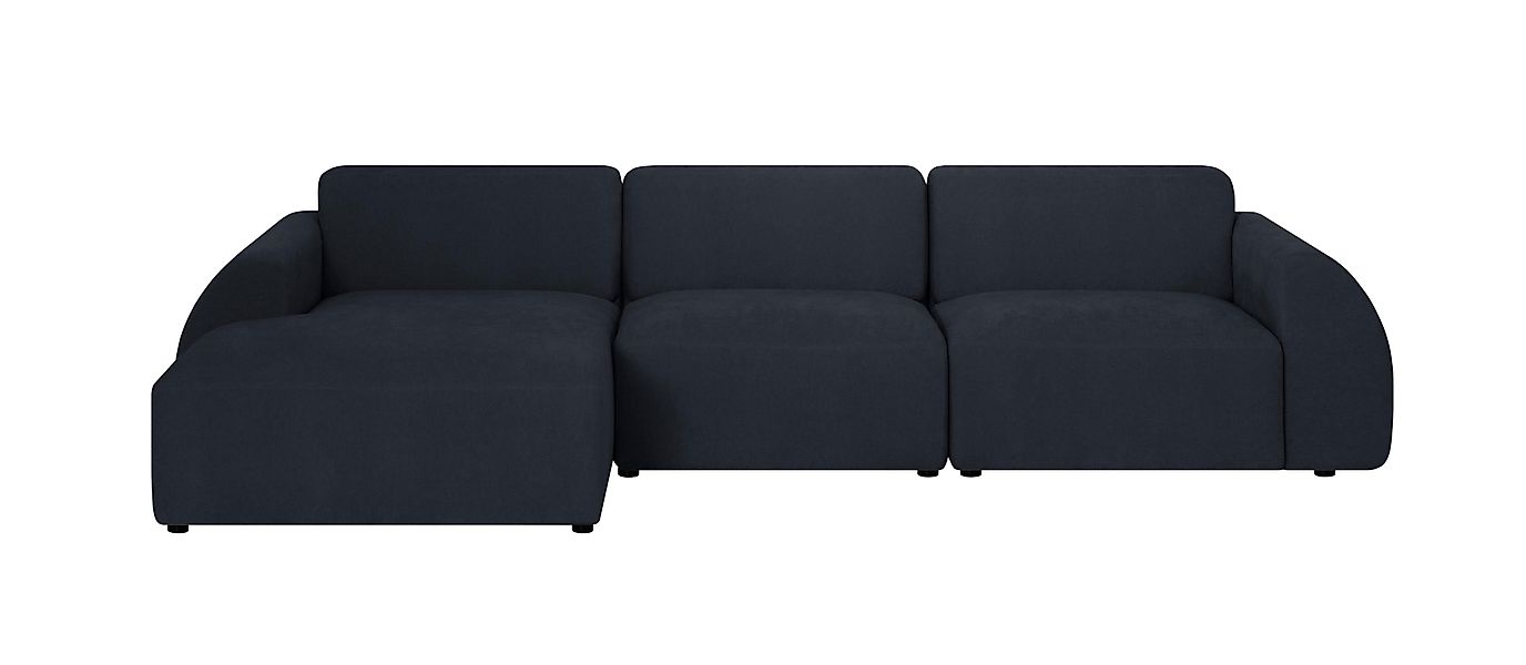 NADUVI Collection | Ecksofa Mattis links 3-Sitzer Bouclé günstig online kaufen