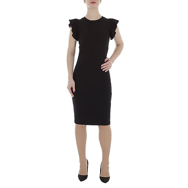 Ital-Design Sommerkleid Damen Freizeit (86164478) Rüschen günstig online kaufen