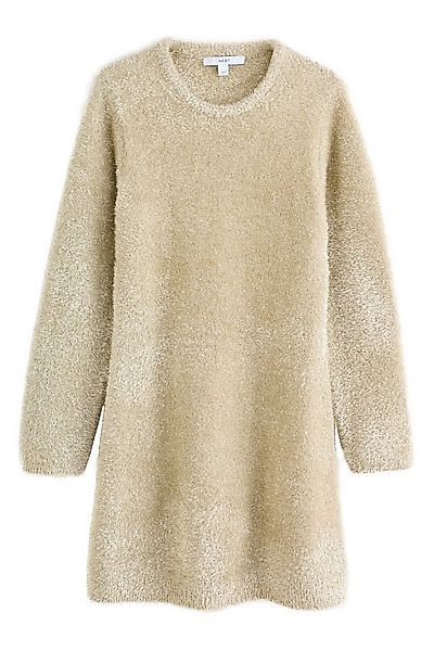 Next Minikleid Langärmeliges glitzerndes Lametta-Minikleid (1-tlg) günstig online kaufen