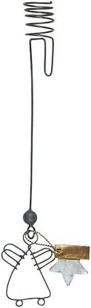 Ib Laursen Kerzenständer Kerzenhalter Herz / Engel Metall Baumkerzenhalter günstig online kaufen