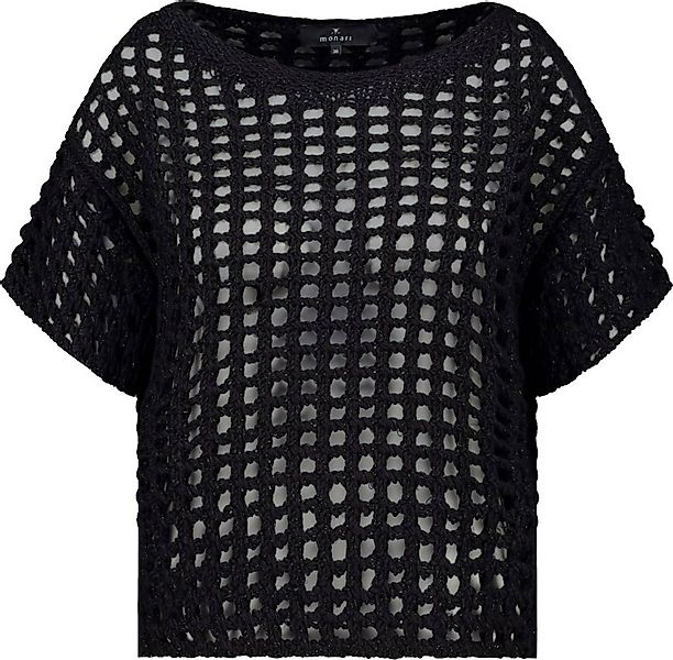Monari Rundhalspullover 409997 Glanz günstig online kaufen