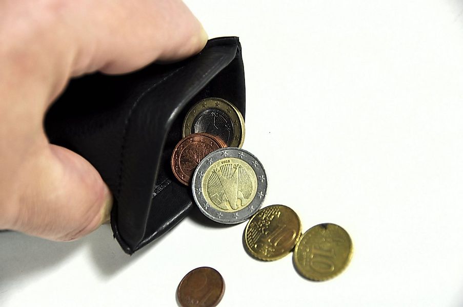 JOCKEY CLUB Geldscheinklammer Federschnapp-Münzfach, echt Leder, Dollarclip günstig online kaufen