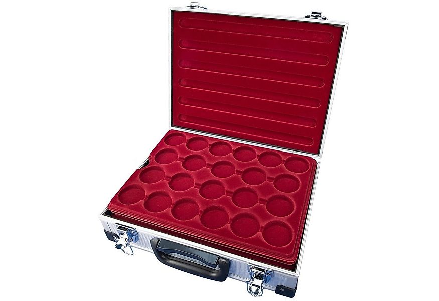 MC.Sammler Aufbewahrungsbox MC.Sammler Alu Münzkoffer inkl 5 Münztableaus v günstig online kaufen
