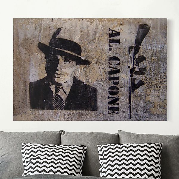 Leinwandbild Kinderzimmer - Querformat Al Capone günstig online kaufen