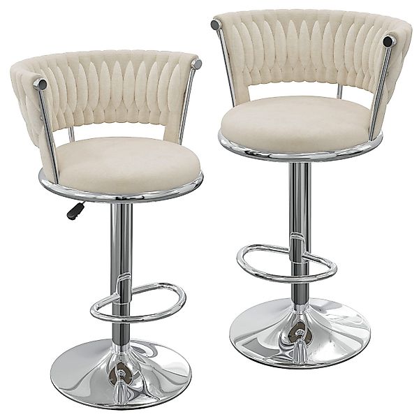 JEOBEST Barhocker Barstuhl aus Samt,Küchenhocker mit günstig online kaufen