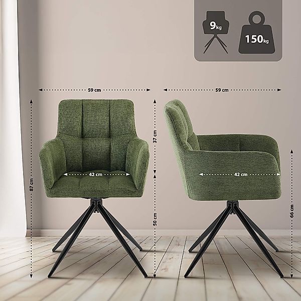 CLP Esszimmerstuhl (2er Set, 2 St) günstig online kaufen