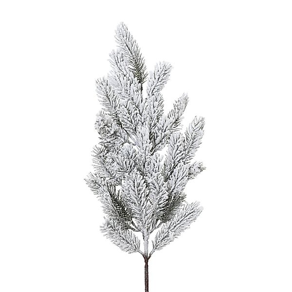 Kunstblume, Kaemingk, Tannenzweig mit Schnee 65cm günstig online kaufen