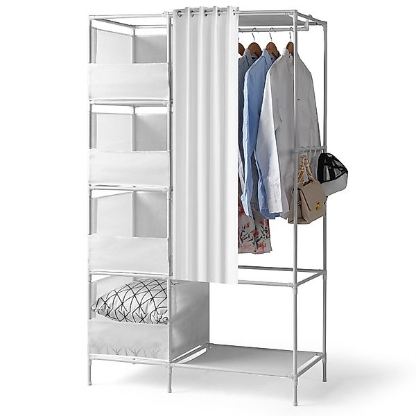 VINGLI Stoffschrank offen, Kleiderschrank mit Kleiderstange günstig online kaufen