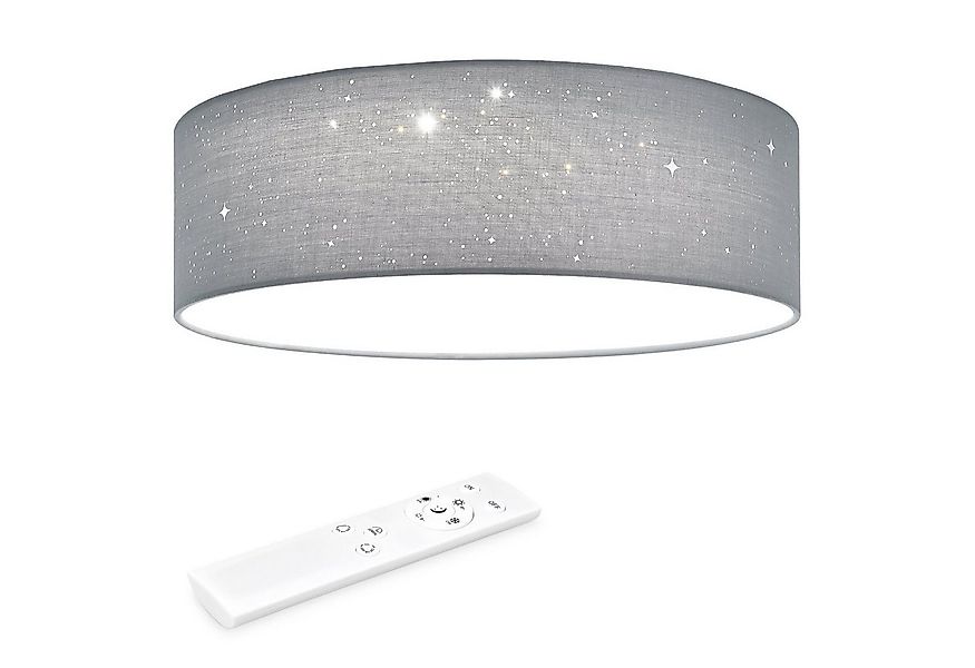 Navaris Deckenleuchten LED Deckenleuchte rund mit Sterneneffekt - dimmbar m günstig online kaufen