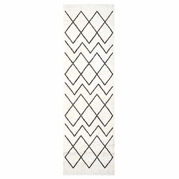 vidaXL Fußmatte Küchen Teppich Weiß 150 günstig online kaufen