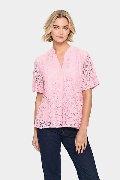 Saint Tropez Kurzarmbluse Kurzarm-Bluse ZannaSZ günstig online kaufen