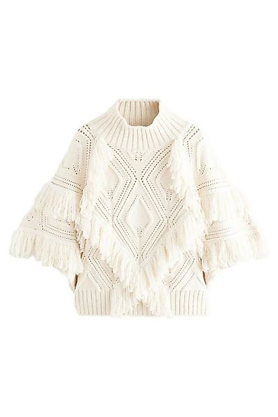 Next Strickponcho Strickponcho mit Quaste (1-tlg) günstig online kaufen