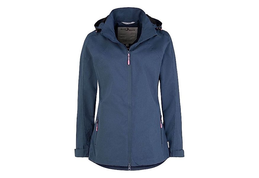 Blue Wave Funktionsjacke Damen Jacke Hannah - Regenjacke abnehmbare Kapuze günstig online kaufen