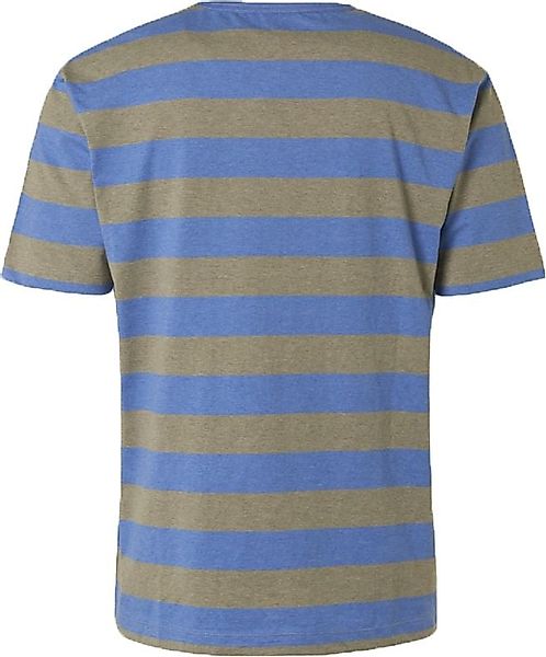 No Excess T-Shirt Streifen Blau Grün - Größe 3XL günstig online kaufen