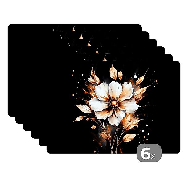 MuchoWow Platzset Blume - Farbe - günstig online kaufen