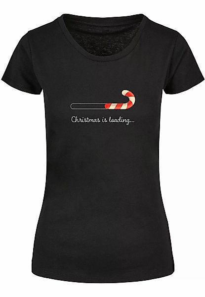 Merchcode T-Shirt "Merchcode Damen Ladies Christmas Loading Basic Tee", (1 günstig online kaufen