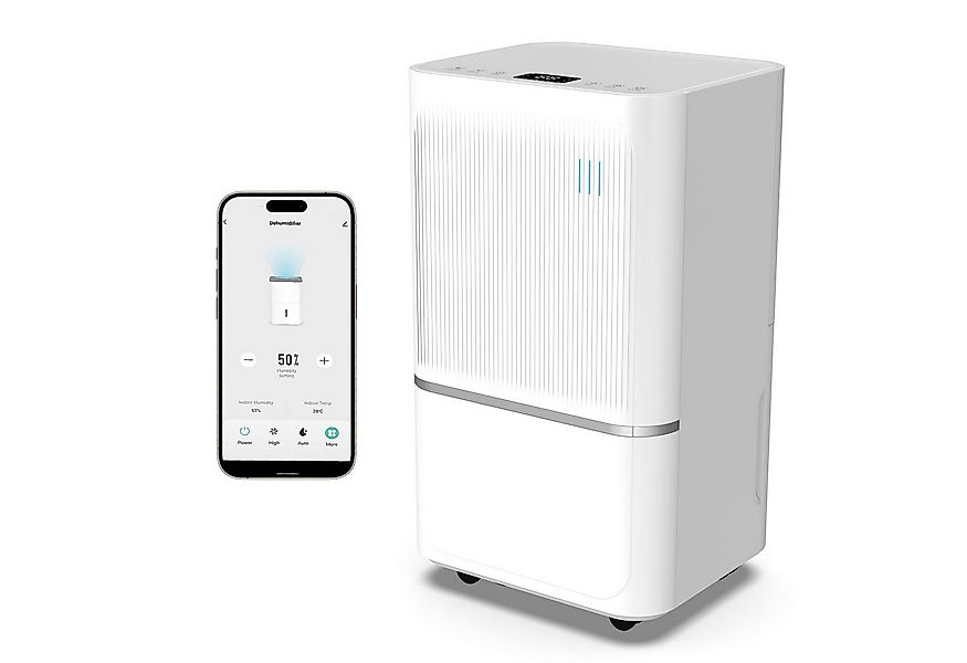 oyajia Luftentfeuchter Luftentfeuchter Elektrisch mit WLAN & App,Timer,Entf günstig online kaufen