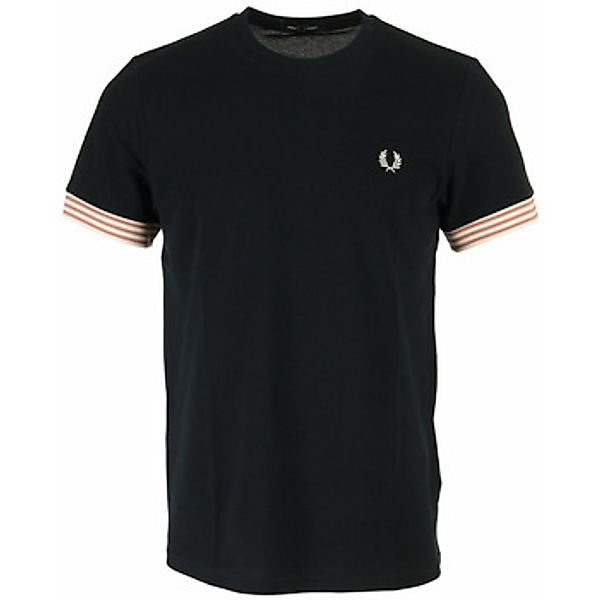 Fred Perry  T-Shirt Striped Cuff T-Shirt günstig online kaufen