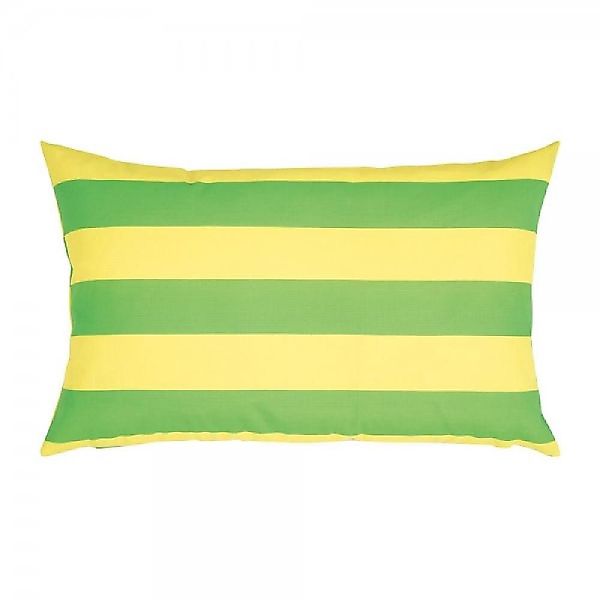 PAD Kissenhülle Kissenhülle Terazza Grün-Gelb (35x60cm) günstig online kaufen