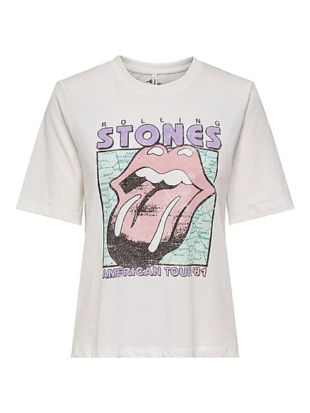 ONLY T-Shirt ROLLING STONES (1-tlg) günstig online kaufen