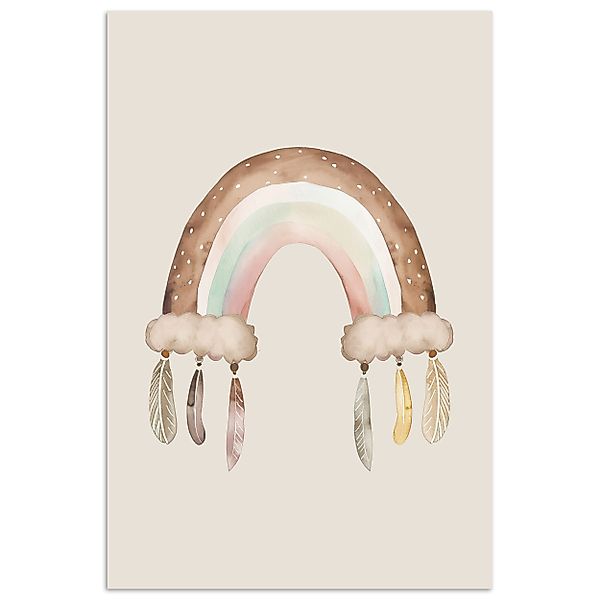 MuchoWow Poster Regenbogen - Bohème - günstig online kaufen