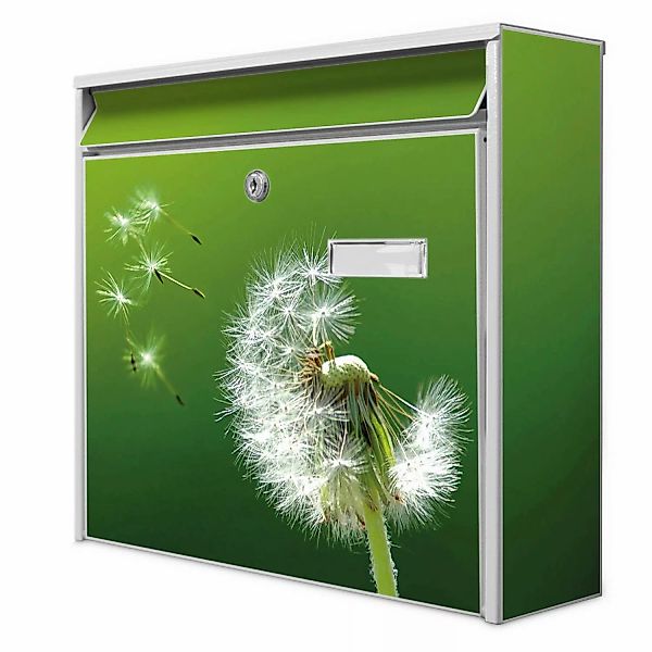 Banjado Briefkasten Weiß 36.2x32.2x10cm Groß / Inkl. Montagematerial & 2 Sc günstig online kaufen