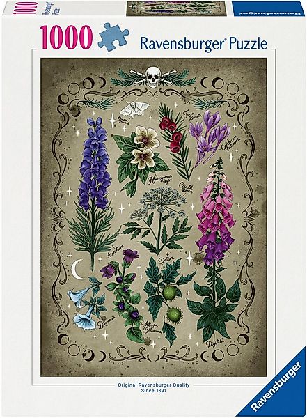 Ravensburger Puzzle Giftpflanzen, 1000 Puzzleteile, Made in Germany günstig online kaufen