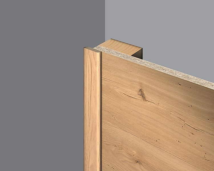 EGGER Abschlussleiste Abdeckleiste Decowall AL009 Esbjerg Rüster, Kleben, N günstig online kaufen