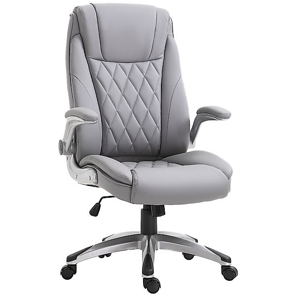 Vinsetto Bürosessel ergonomischer Schreibtischstuhl mit verstellbarer Armle günstig online kaufen