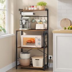 VASAGLE Küchenregal, Standregal mit Steckdosen, Standregal günstig online kaufen