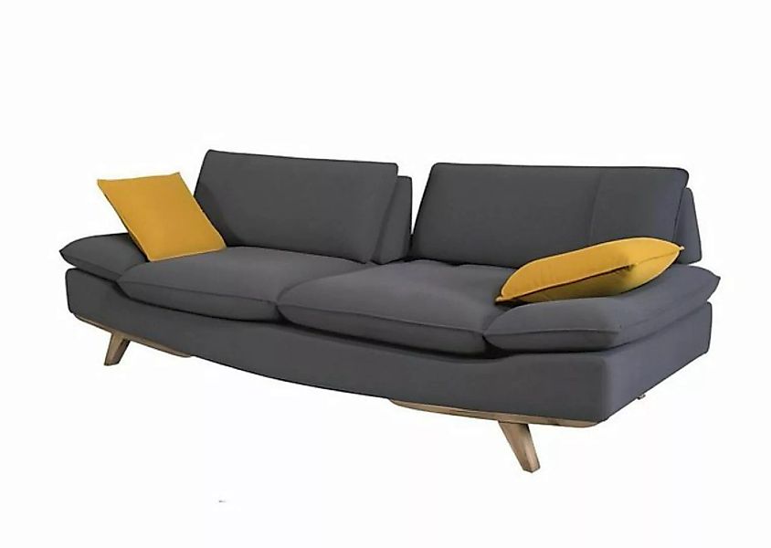 JVmoebel 3-Sitzer Stilvolles Graues 3-Sitzer Sofa Moderne Luxuriöse Wohnzim günstig online kaufen